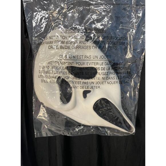 Vintage 1997 Scream Ghost Face Child Costume Fits Up to Sz 12 Fun World Easter - Picture 2 of 8